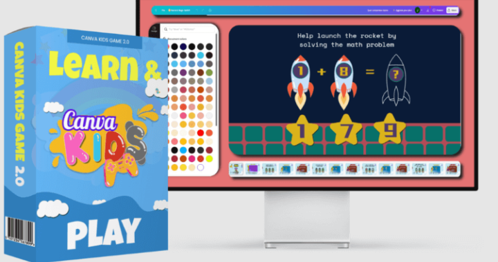 Canva Kids Game 2.0 PLR Review: Creative Fun for Kids, Profits for You!