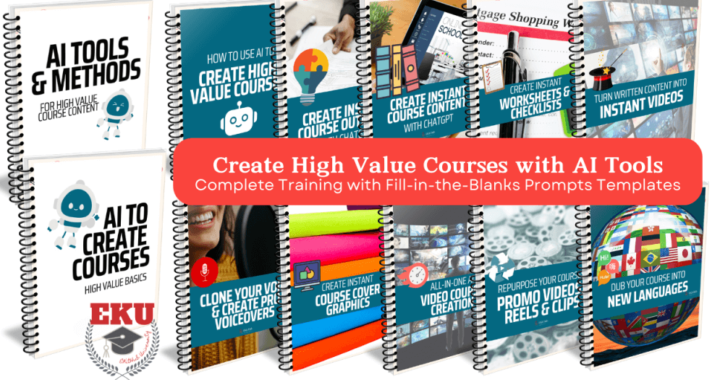 Create High Value Courses With AI – Training + Templates (Created By Alice Seba And Yusef Kulan)