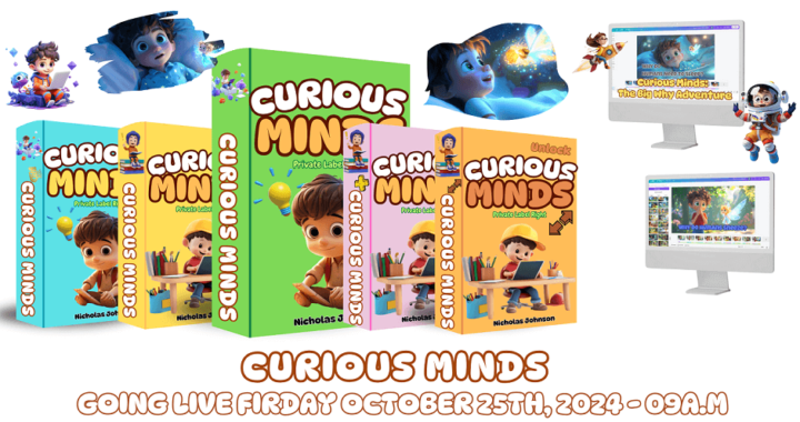 Curious Minds With PLR Review: The Big Why Adventure!