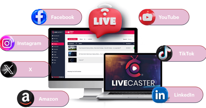 Livecaster 24×7 Review + OTO: Stream Like a Pro, 24/7!