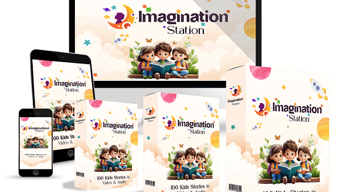 Imagination Station Review: Unlock 101 Magical Animated Stories for Kids with Unlimited Profit Potential!